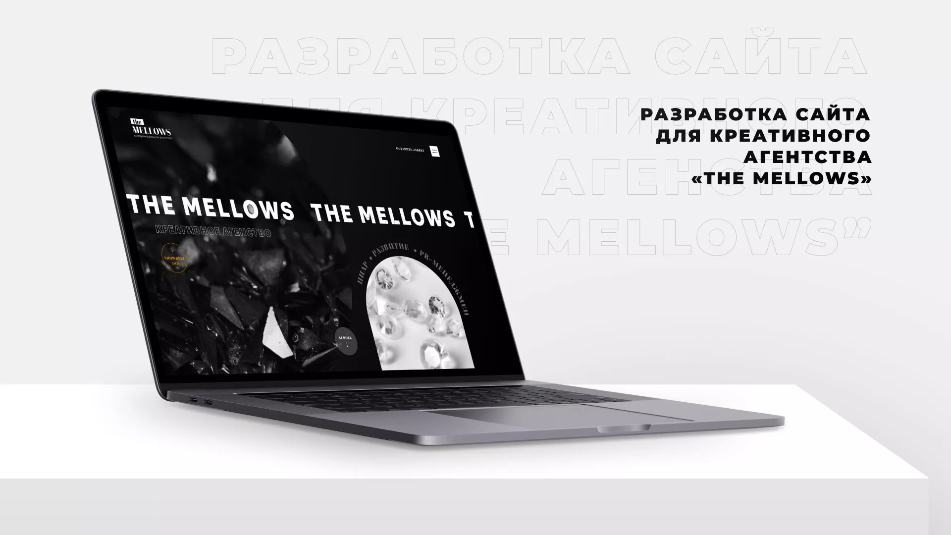 Разработка сайта креативного агентства «The Mellows» в Тейково