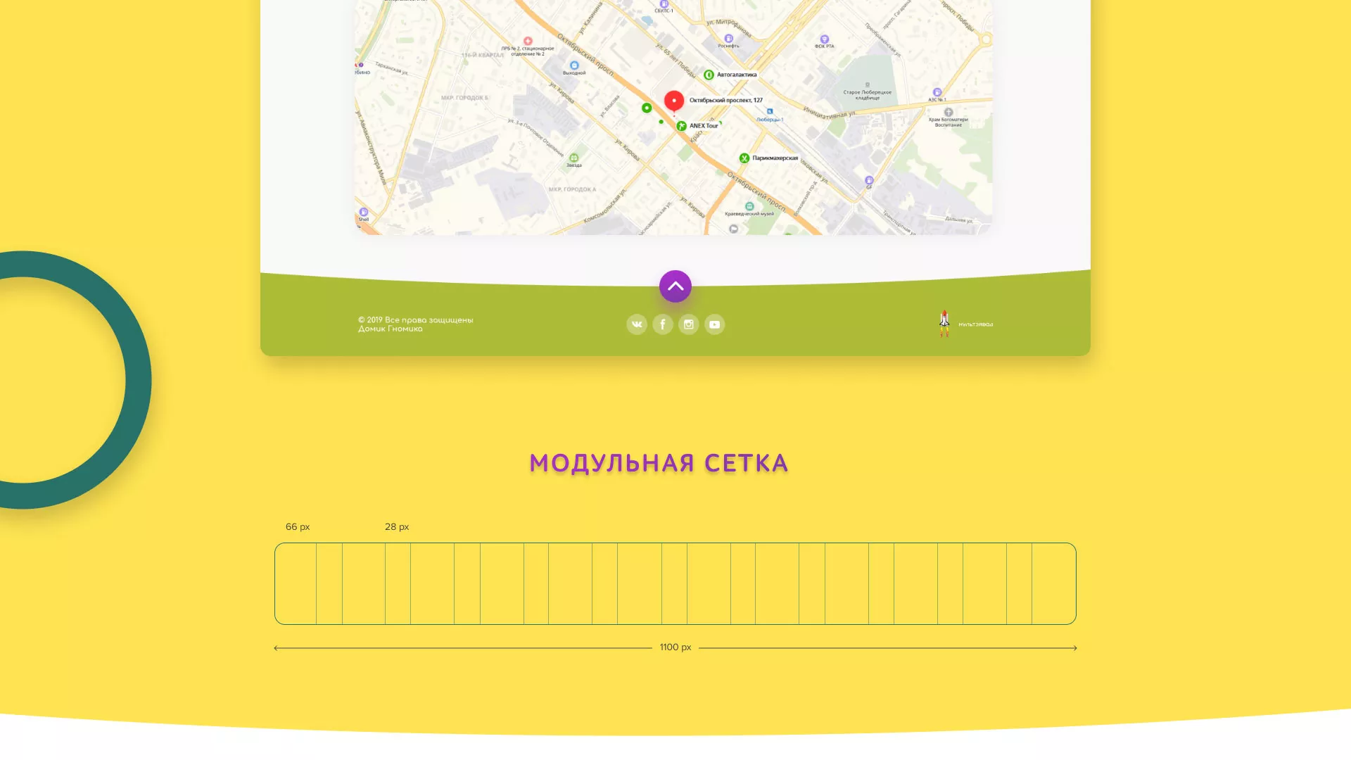 Разработка сайта детского активити-клуба «Домик гномика» в Тейково