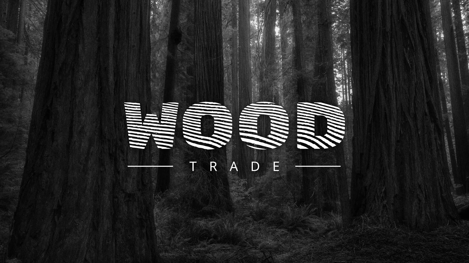 Разработка логотипа для компании «Wood Trade» в Тейково